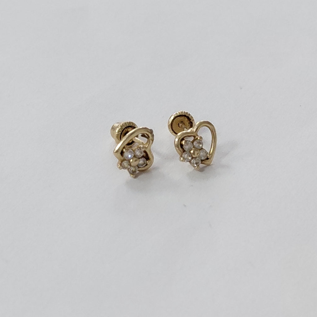 BROQUELES PAR ORO 10 K 0.5 GRMS (SEMINUEVO)