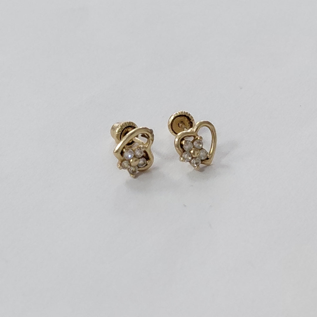 BROQUELES PAR ORO 10 K 0.5 GRMS (SEMINUEVO)