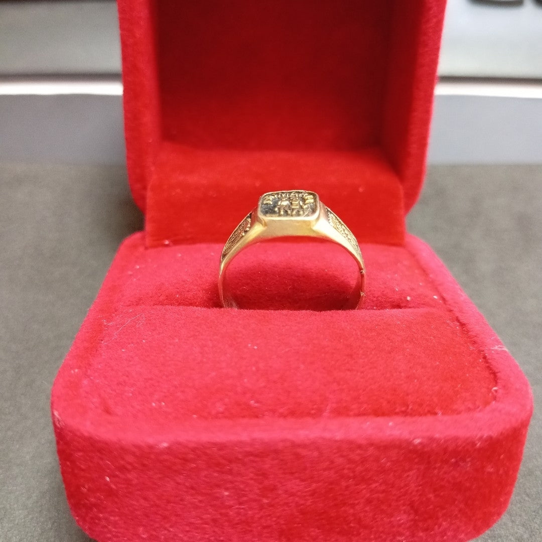 ANILLO DE GRADUACIÓN ORO 8 K 2,20 GRMS (SEMINUEVO)