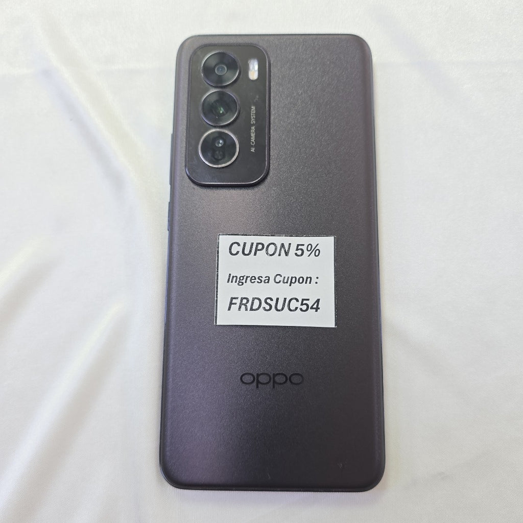 CELULAR OPPO RENO12 5G CPH2625 (2024) 512 GB 12 GB RAM (SEMINUEVO)
