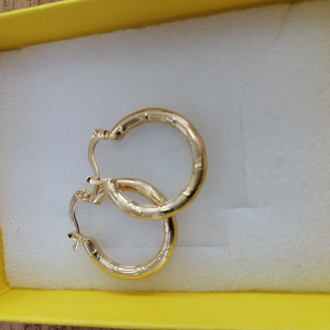 ARETES ARRACADAS 14K 2.7 GR (NUEVO)