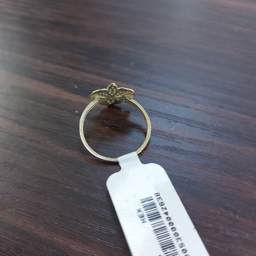 ANILLO FLOR 14K 7 TALLA 1.7 GR ADR 115 (NUEVO)