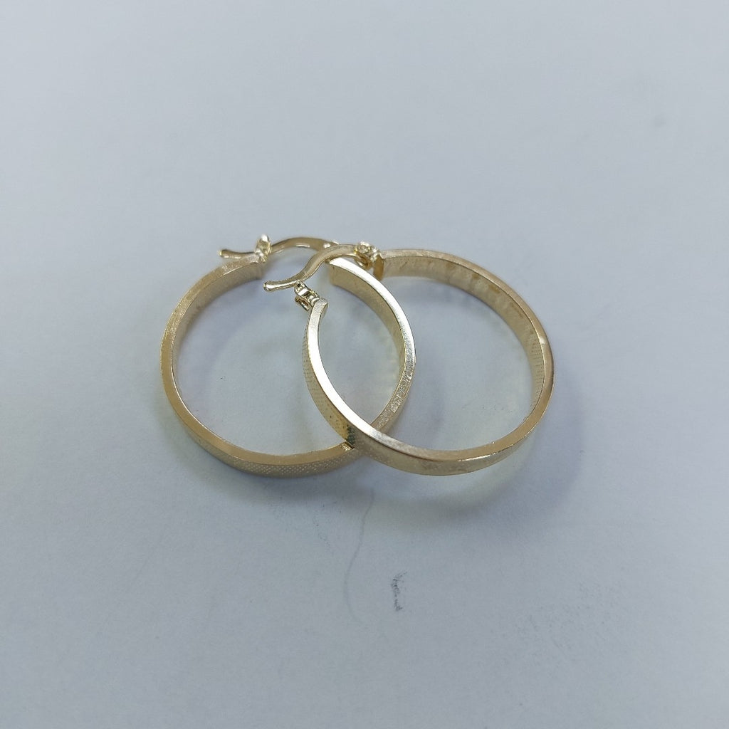 ARETES ARRACADAS CON NUMEROS ROMANOS 14K 2.8 GR ETT 01 (NUEVO)