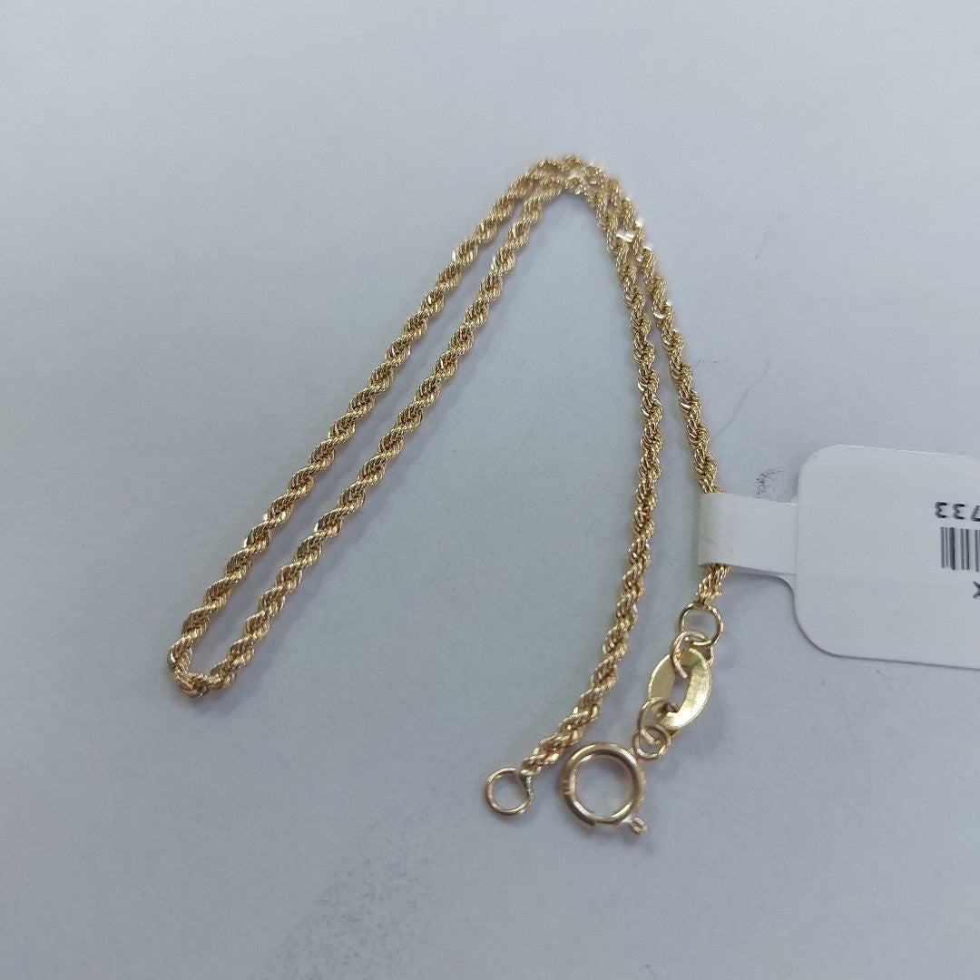 PULSERA TORZAL 10K 21 CM 1.8 GR (NUEVO)