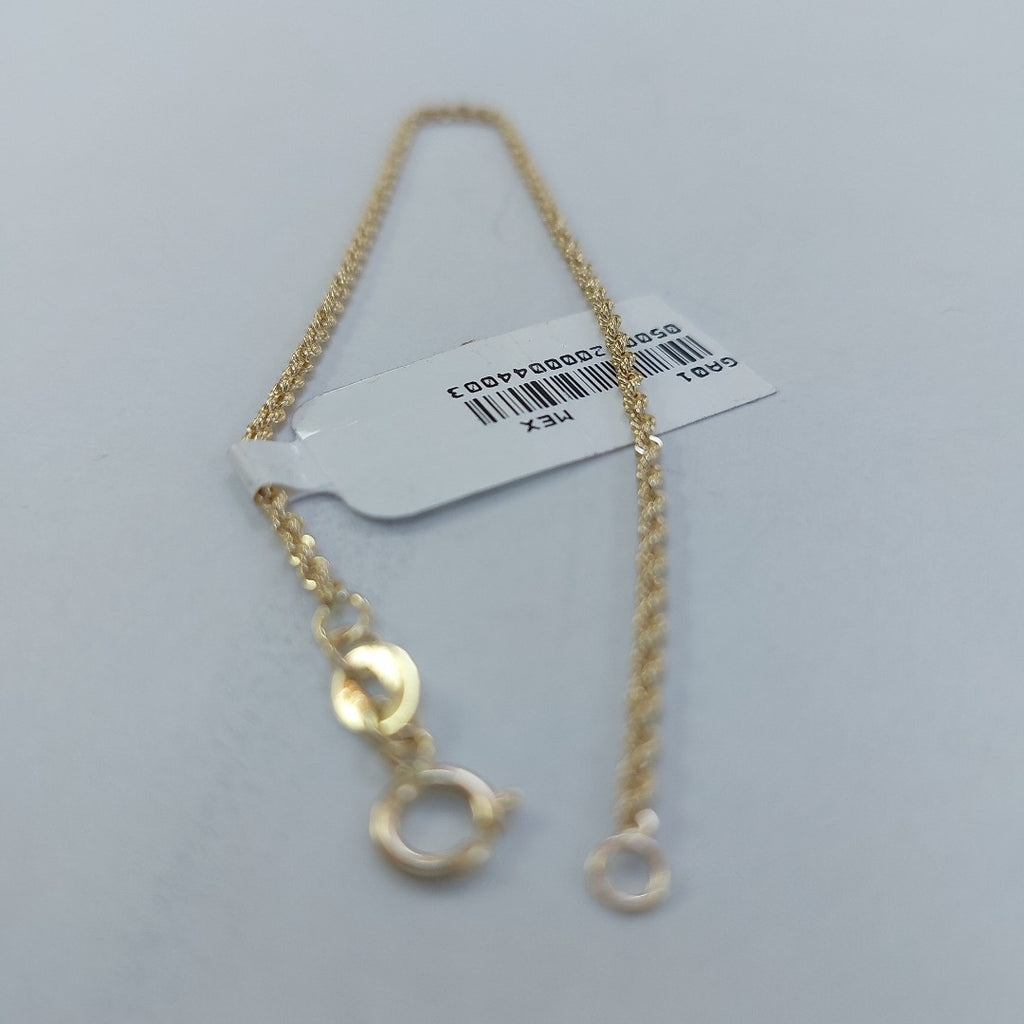 PULSERA TORZAL 10K 18 CM 1.6 GR (NUEVO)