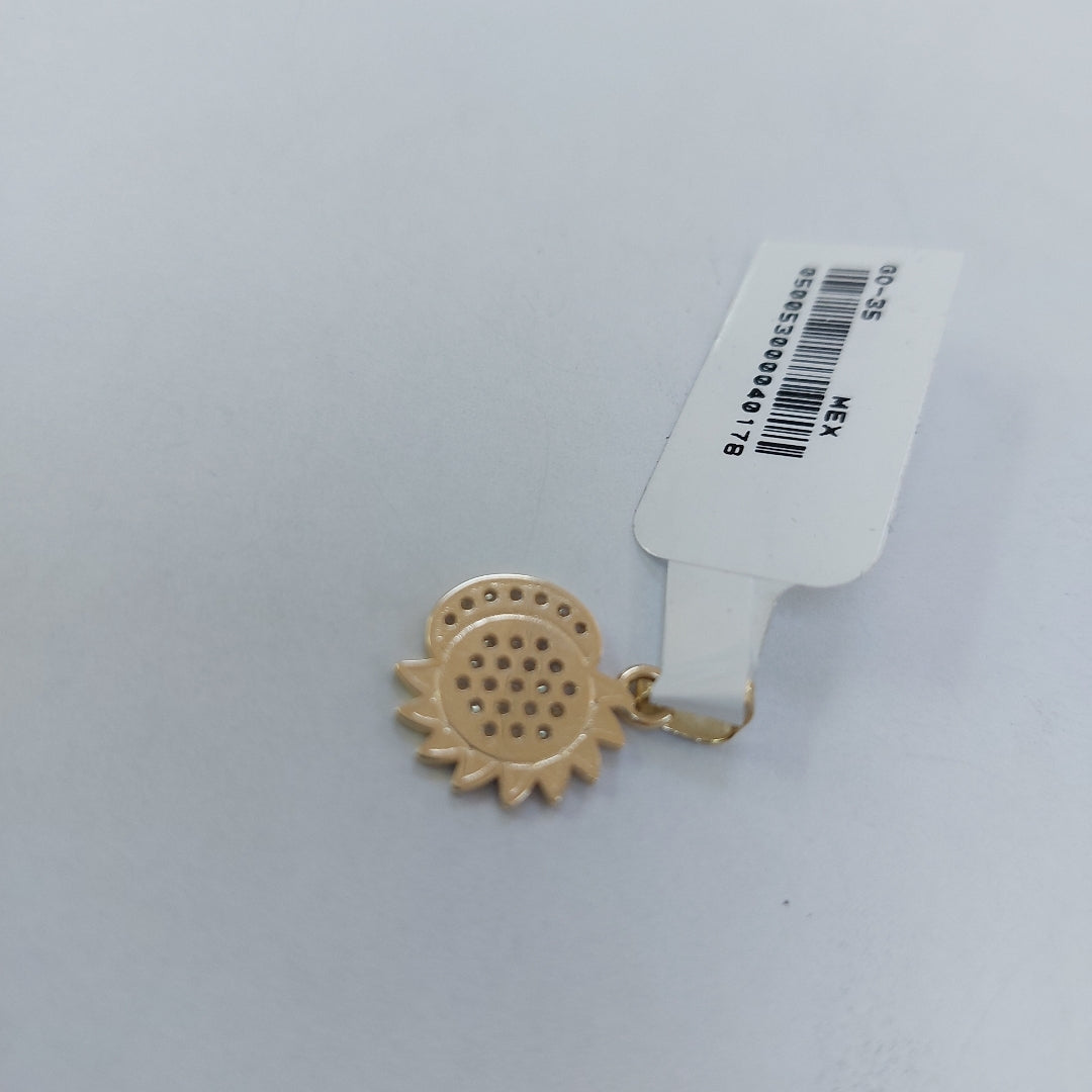 DIJE ECLIPSE CON CIRCONIAS 14K 1.2 GR DDR 106 (NUEVO)