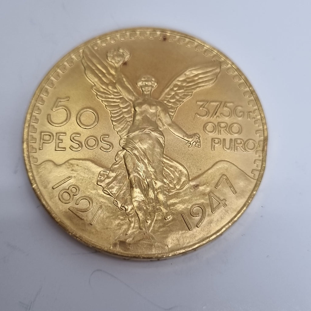 K1 41.6 GRMS 21 K IDENTIFICACIÓN MONEDA NOMINATIVA MONEDAS PESOS 50 PESOS (SEMINUEVO)