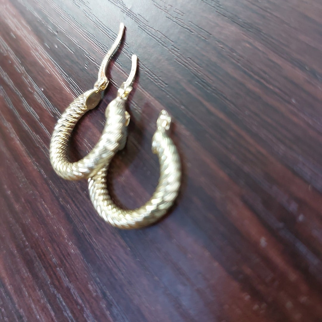 ARETES ARRACADAS TORZAL 14K 2.2 GR ET 14 (NUEVO)