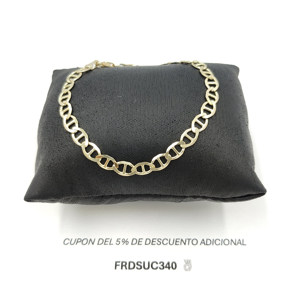 PULSERA GUCHI 10K 18 CM 4.2 GR (NUEVO)