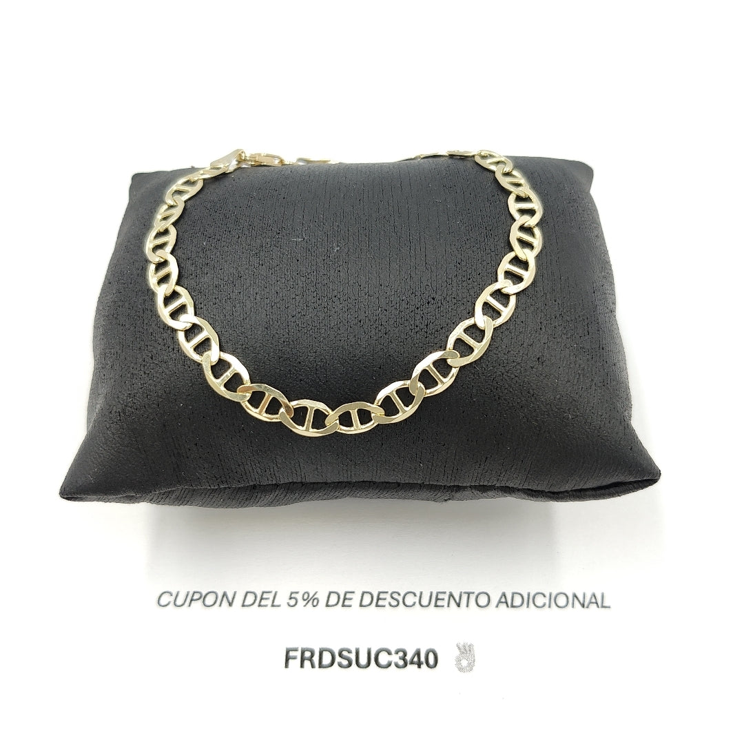 PULSERA GUCHI 10K 18 CM 4.2 GR (NUEVO)