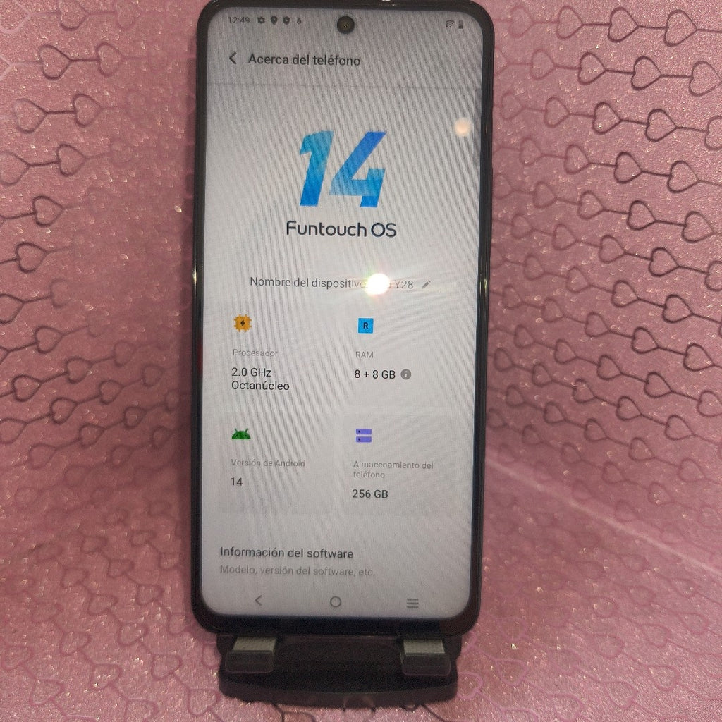 CELULAR VIVO Y28 V2352 256 GB 8 GB RAM (SEMINUEVO)