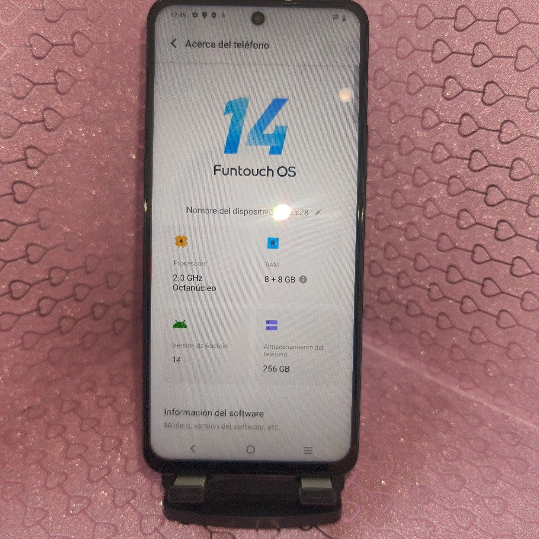 CELULAR VIVO Y28 V2352 256 GB 8 GB RAM (SEMINUEVO)