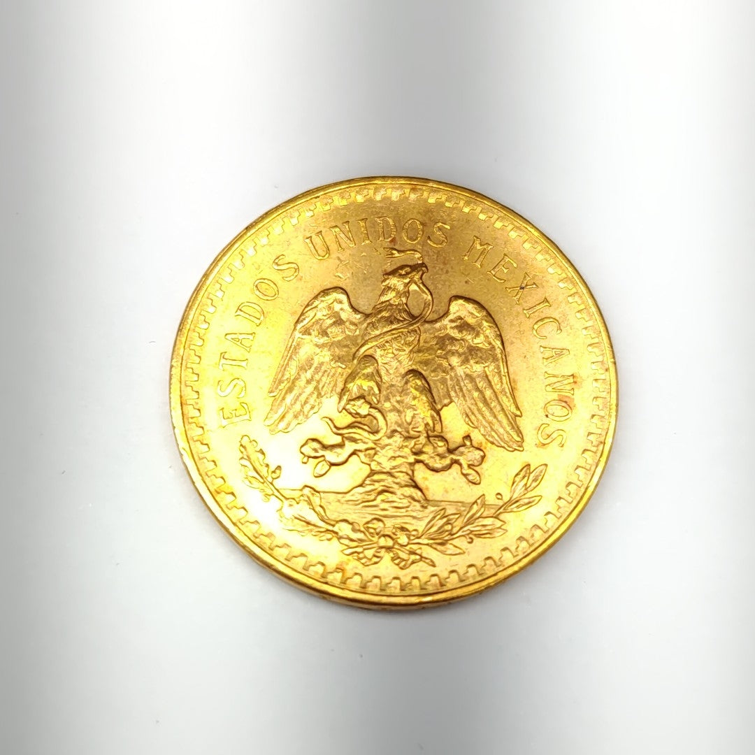 K1 41.6 GRMS 21 K IDENTIFICACIÓN MONEDA NOMINATIVA MONEDAS PESOS 50 PESOS (SEMINUEVO)