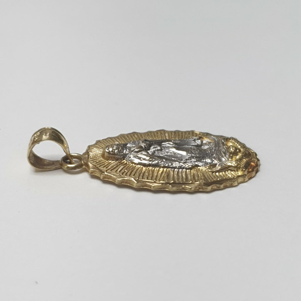 MEDALLA RELIGIOSA ORO 14 K 2 GRMS (SEMINUEVO)