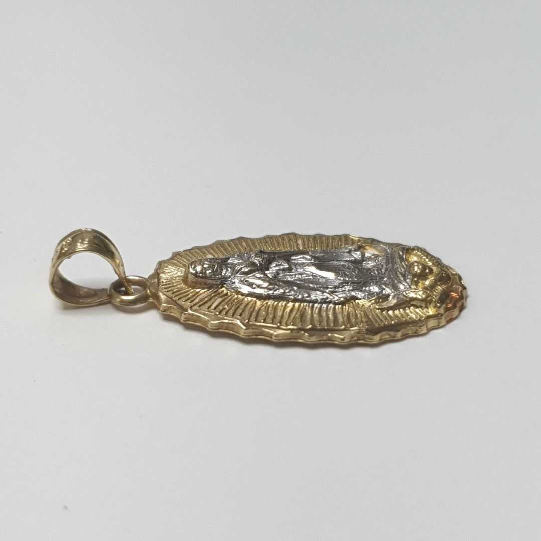 MEDALLA RELIGIOSA ORO 14 K 2 GRMS (SEMINUEVO)