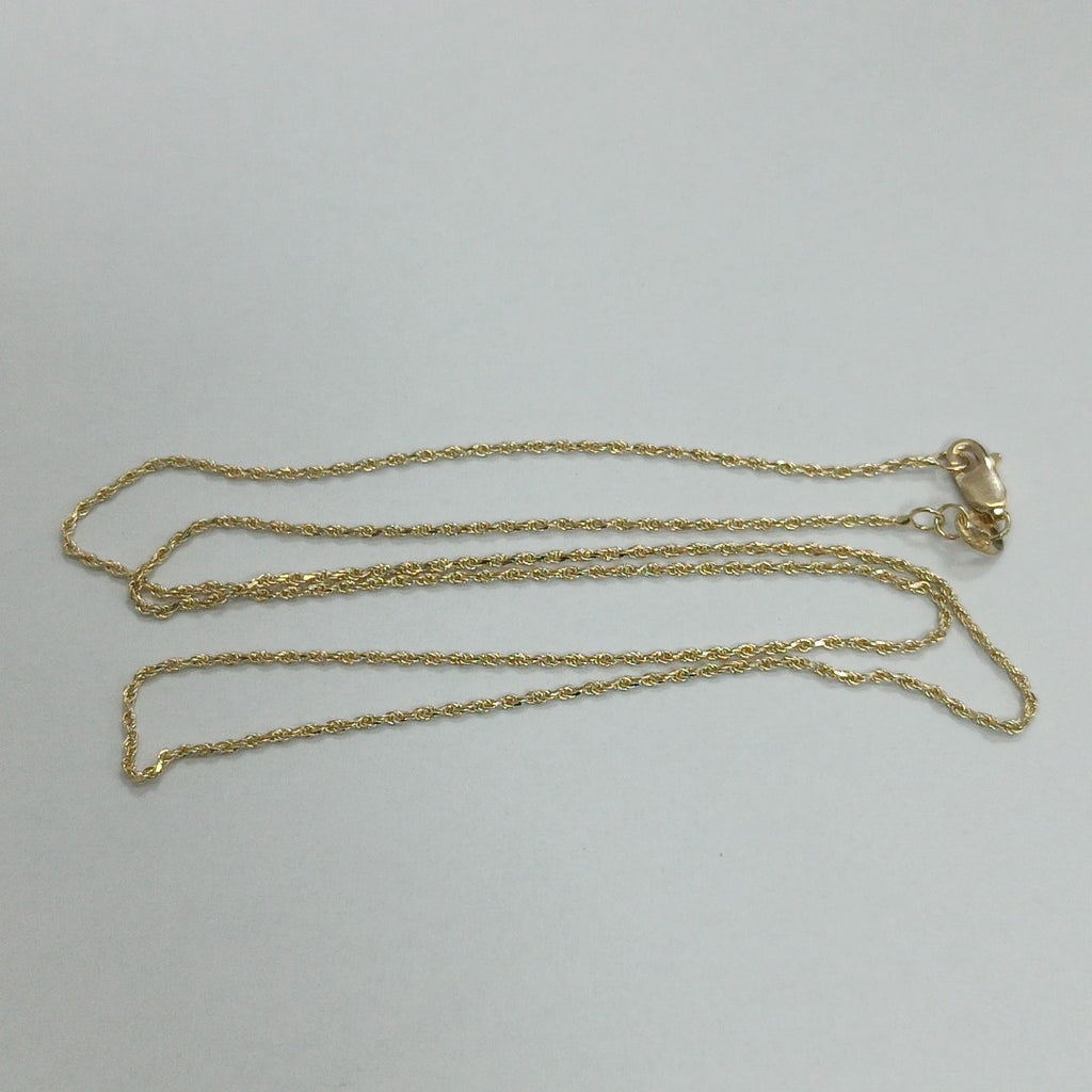 CADENA TORZAL 14K 50 CM 2.7 GR TDO025 (NUEVO)