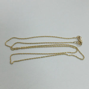 CADENA TORZAL 14K 50 CM 2.7 GR TDO025 (NUEVO)