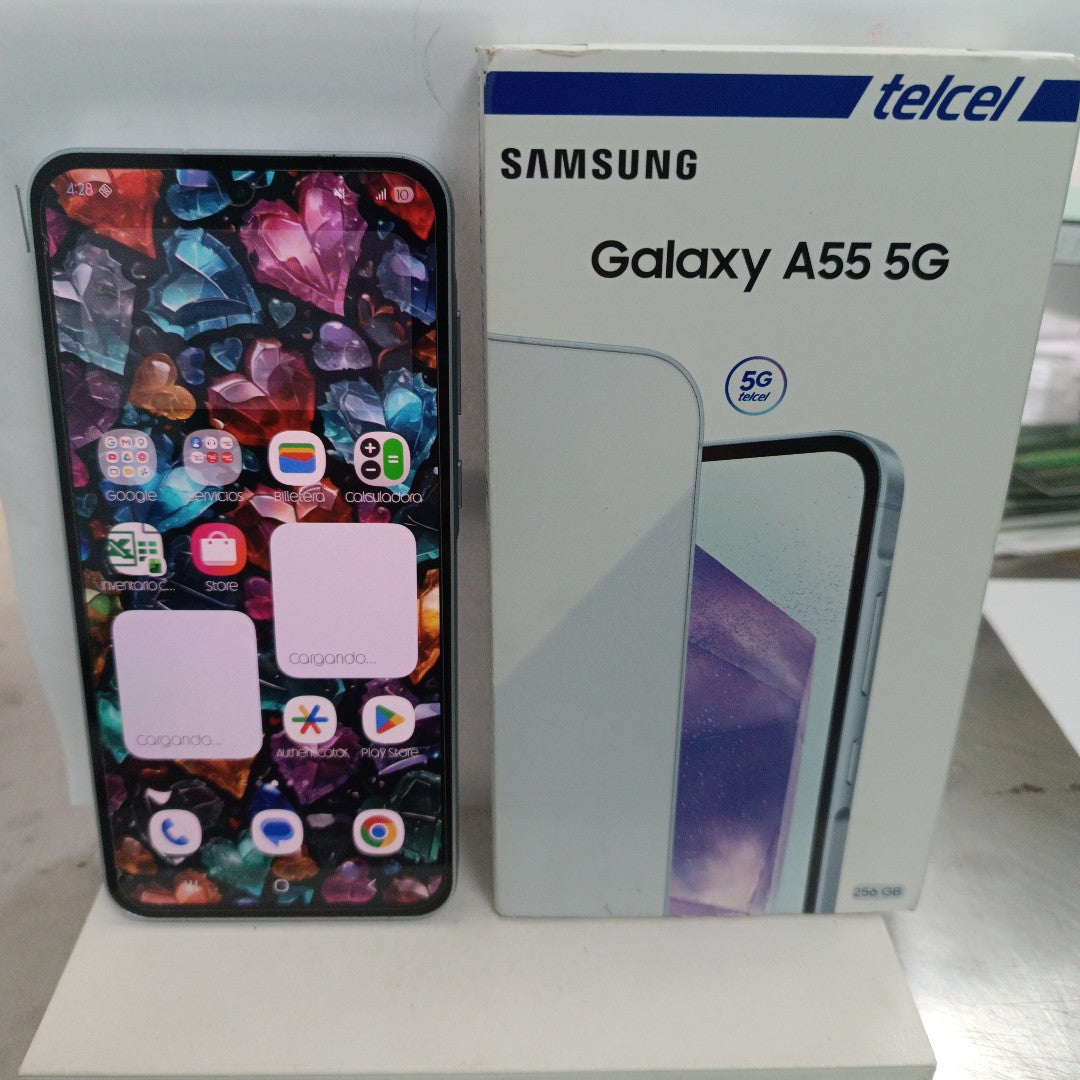 CELULAR SAMSUNG GALAXY A55 5G SM-A556E (2024) 256 GB 8 GB RAM (SEMINUEVO)