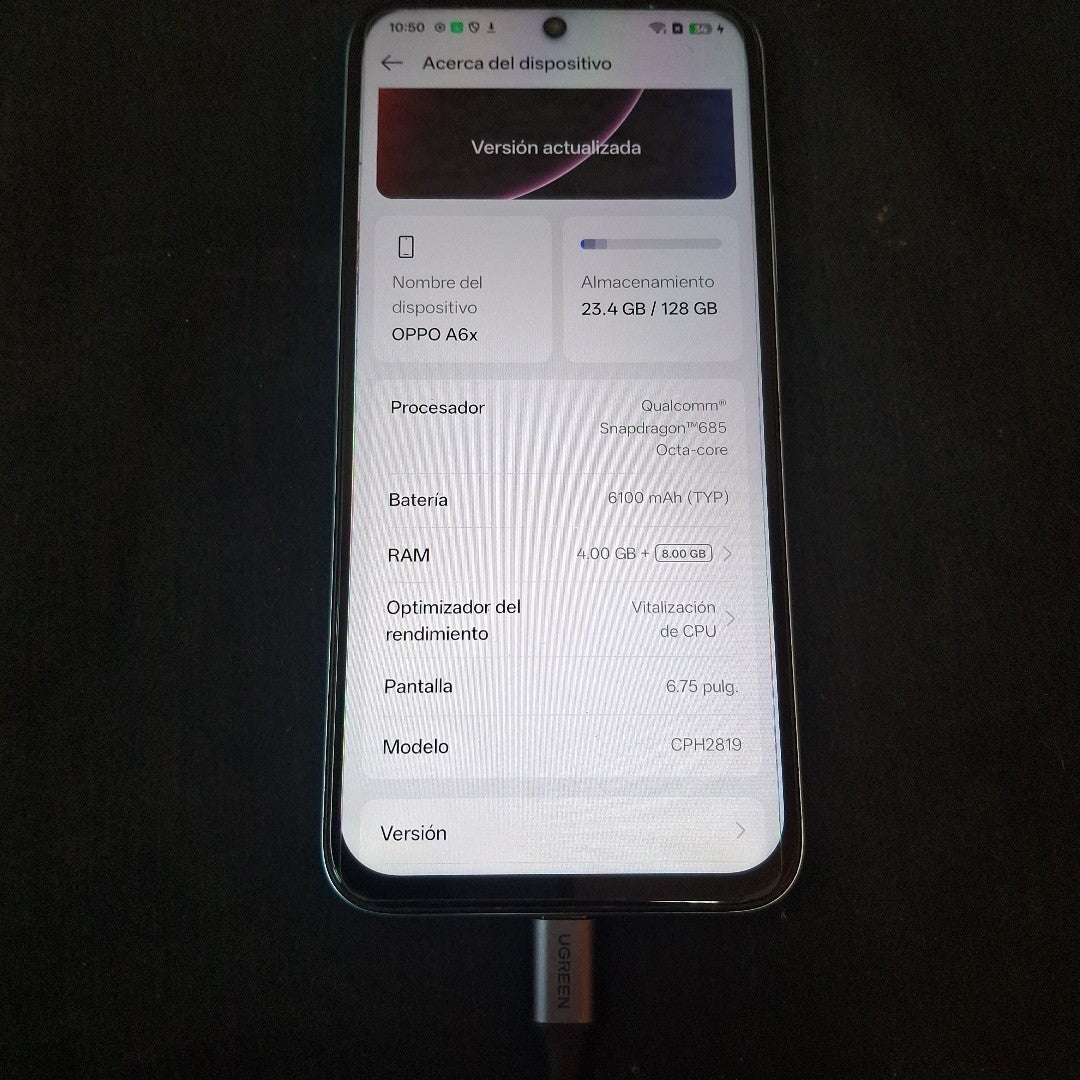 CELULAR OPPO A6X CPH2819 (2025) 128 GB 4 GB RAM
