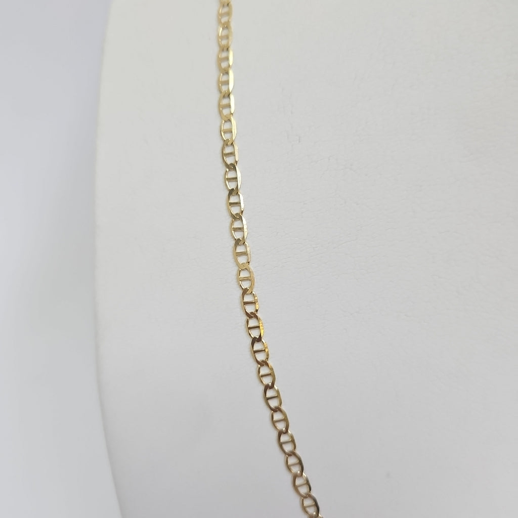 CADENAS TEJIDO GUCHI ORO 10K 60 CM 4.7 GR (NUEVO)