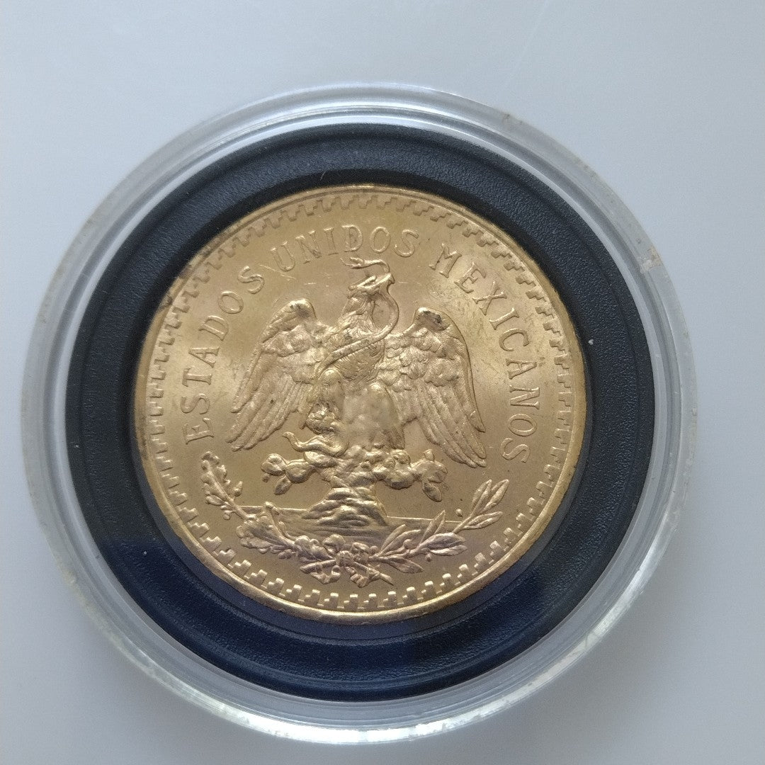 K1 41.6 GRMS 21 K IDENTIFICACIÓN MONEDA NOMINATIVA MATERIALES ORO CANTI (SEMINUEVO)