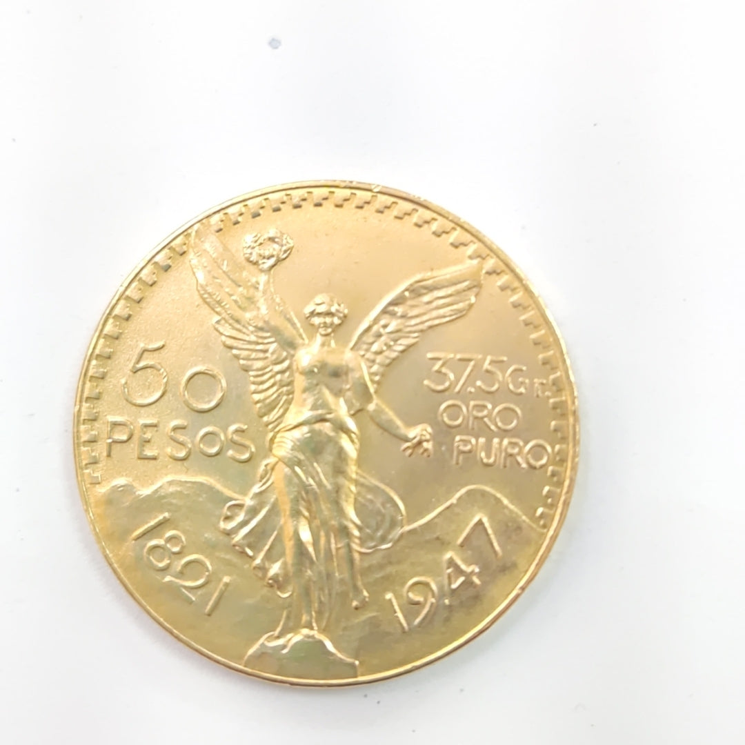 K1 41.6 GRMS 21 K IDENTIFICACIÓN MONEDA NOMINATIVA MATERIALES ORO CANT (SEMINUEVO)