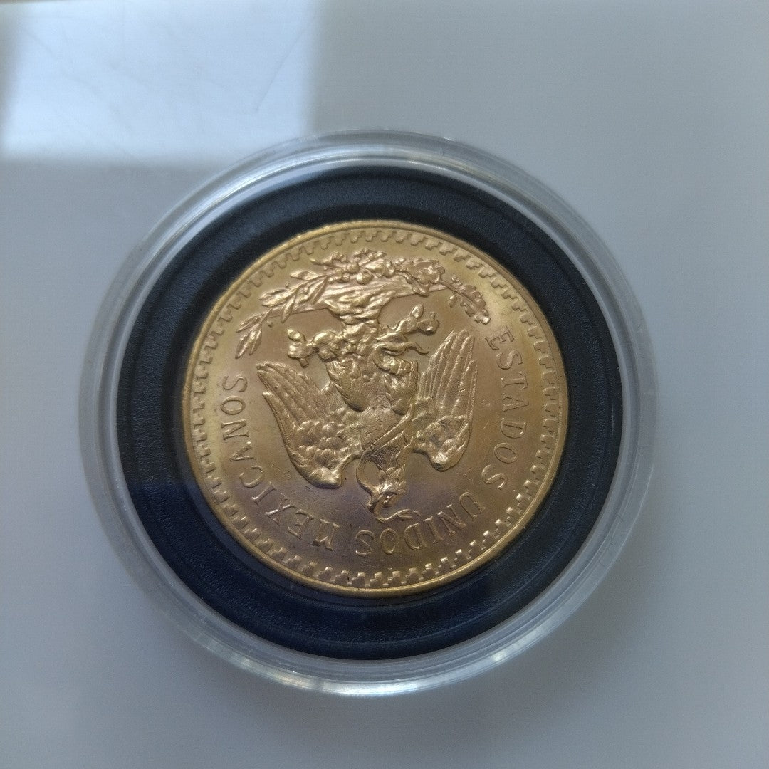 K1 41.6 GRMS 21 K IDENTIFICACIÓN MONEDA NOMINATIVA MATERIALES ORO CANTI (SEMINUEVO)