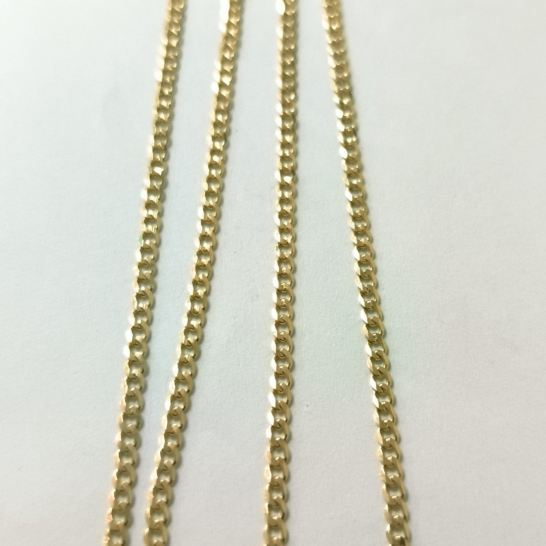 CADENA BARBADA 14K 60 CM 5.8 GR (NUEVO)