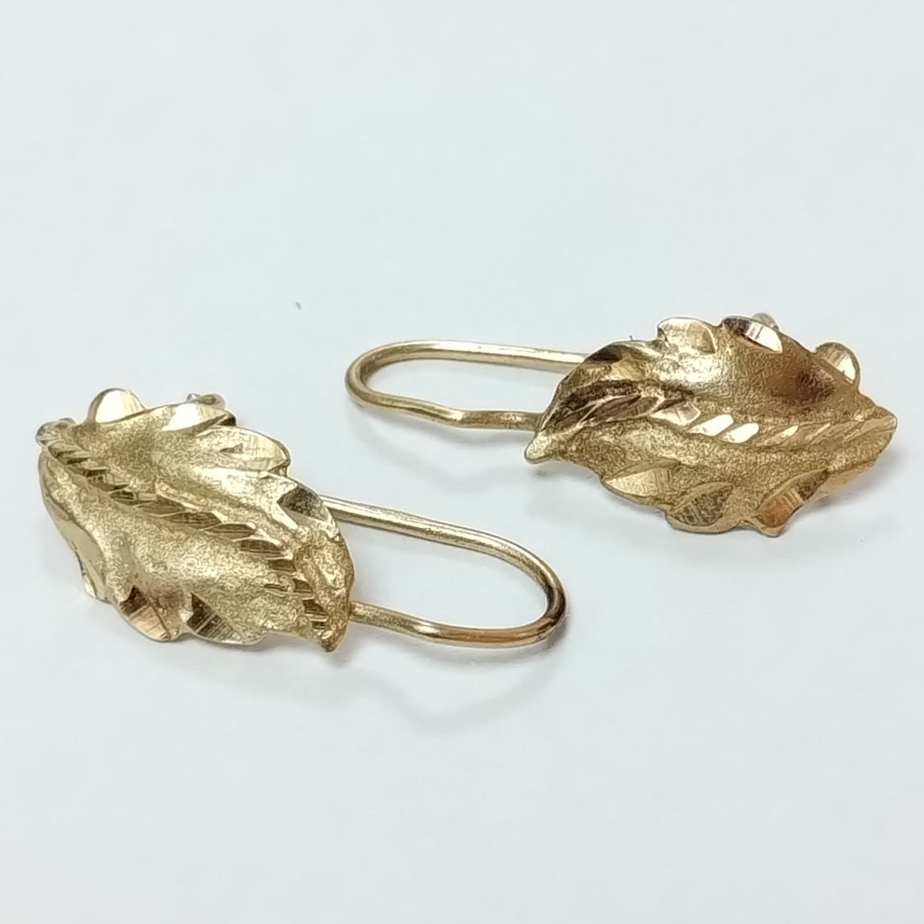 ARETES PAR ORO 14 K 3.1 GRMS (SEMINUEVO)
