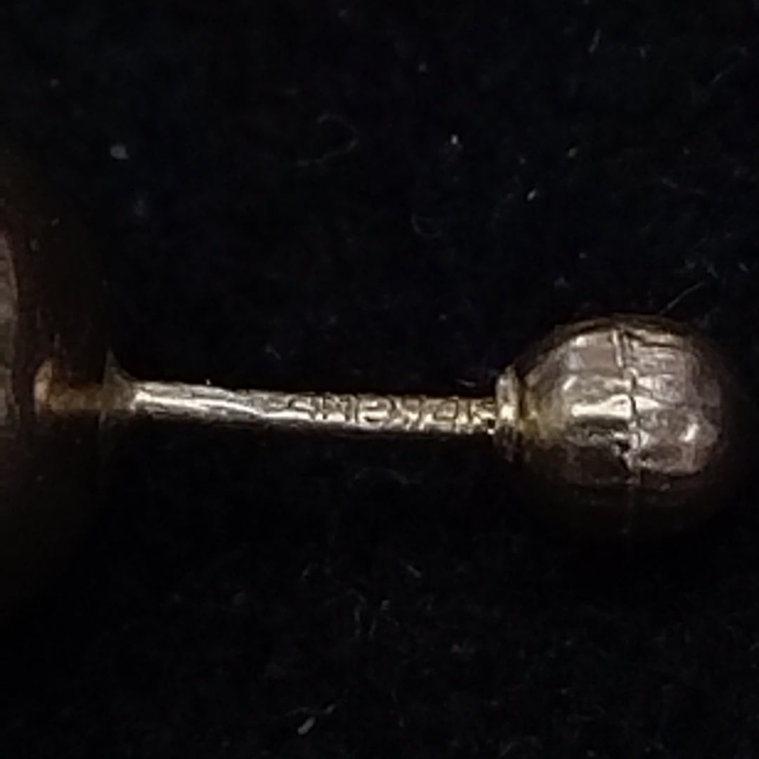 BROQUELES PAR ORO 14 K 0,40 GRMS (SEMINUEVO)