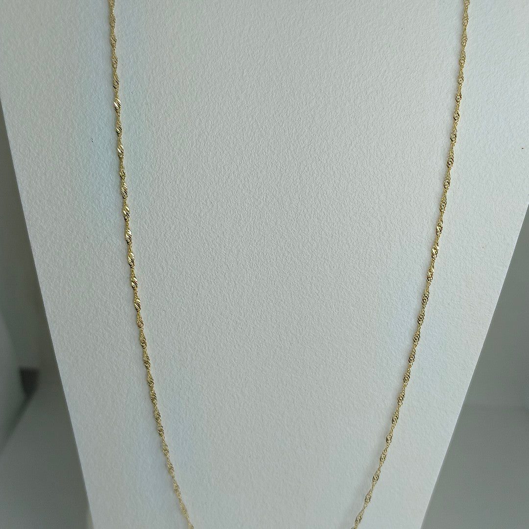 CADENA TORZAL 14K 50 CM 1.2 GR STO2550CM (NUEVO)
