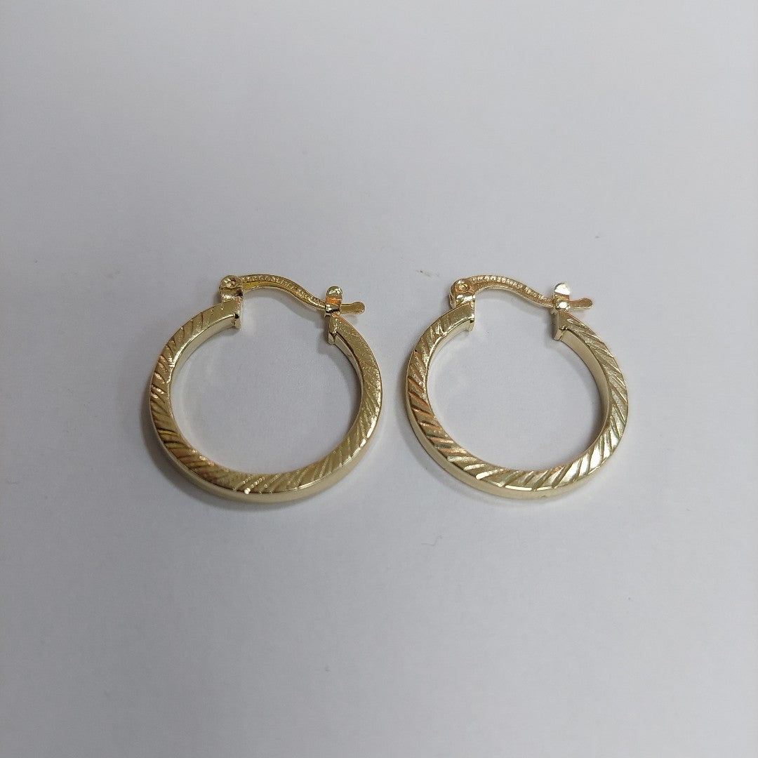 ARETES ARRACADAS ASTRIADAS 14K 1.4 GR ER 73 (NUEVO)