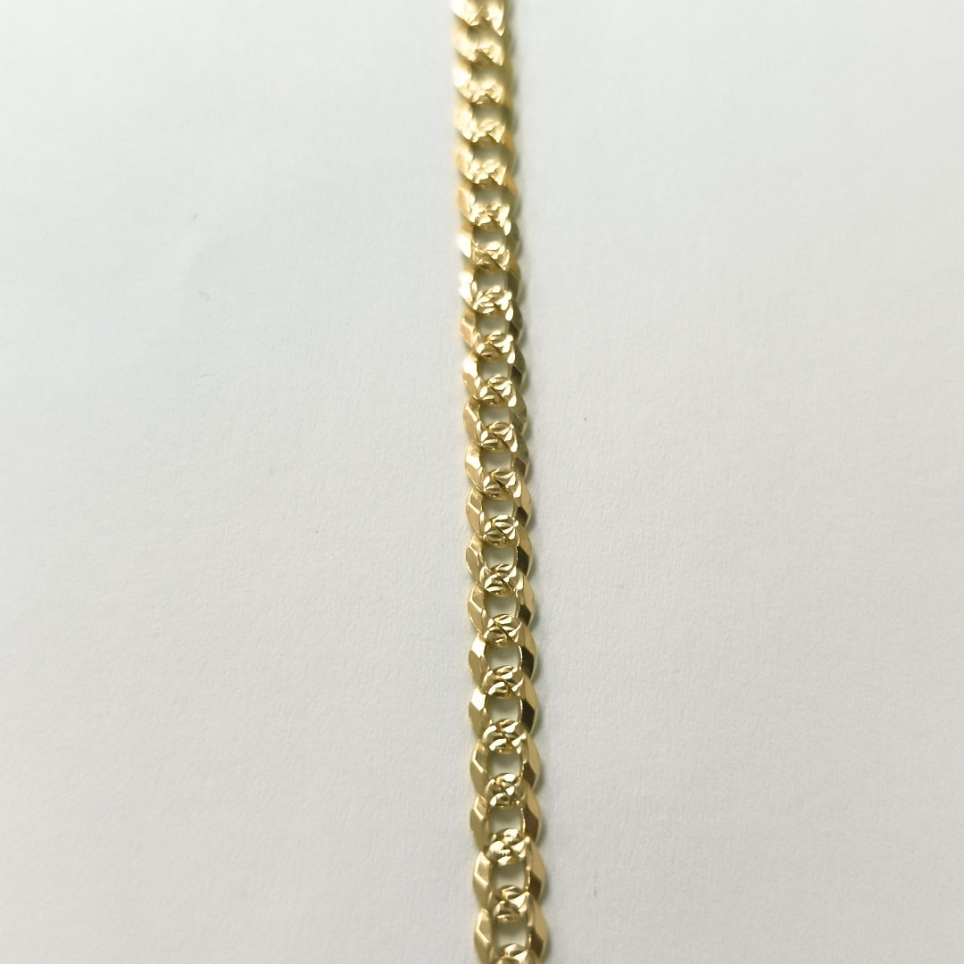 PULSERA BARBADA 14K 21 CM 7.4 GR CPP10021CM (NUEVO)