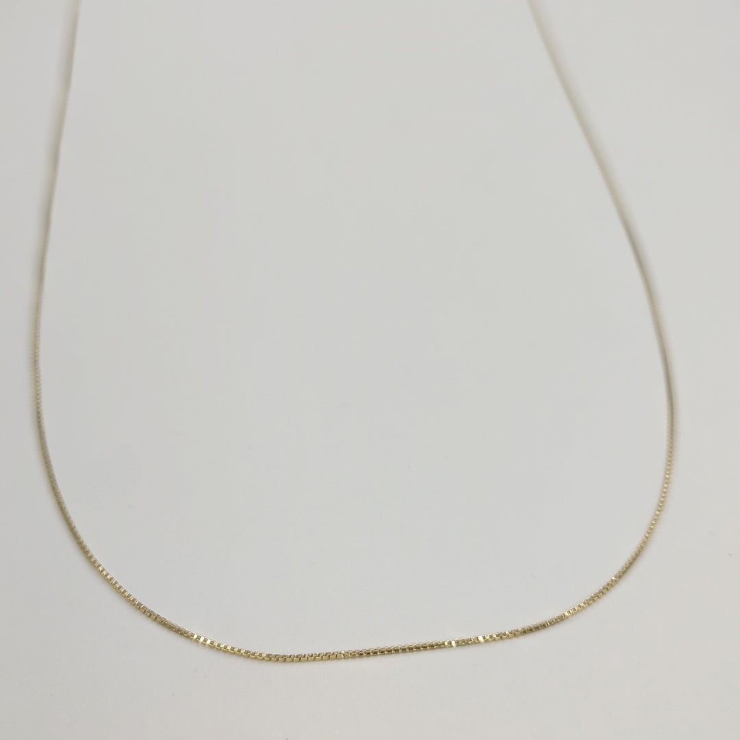 CADENA VENECIANO 14K 55 CM 1.7 GR (NUEVO)