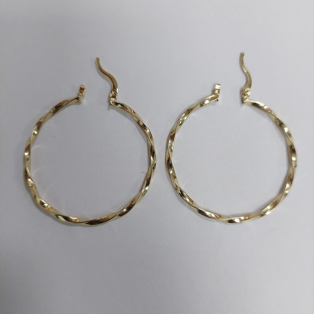 ARETES ARRACADAS TORZAL 14K 2.1 GR ETT 03 (NUEVO)