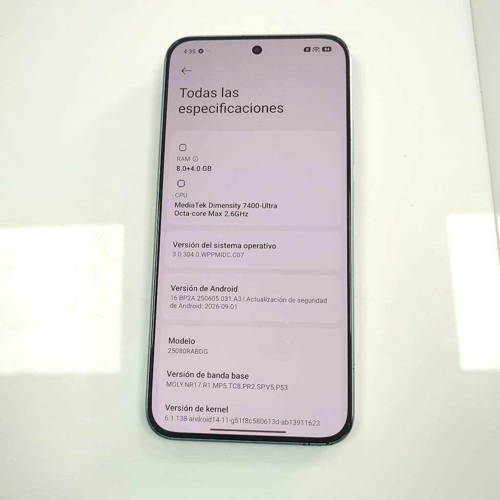 CELULAR XIAOMI REDMI NOTE 15 PRO 5G 25080RABDG (2026) 256 GB 8 GB RAM (SEMINUEVO)
