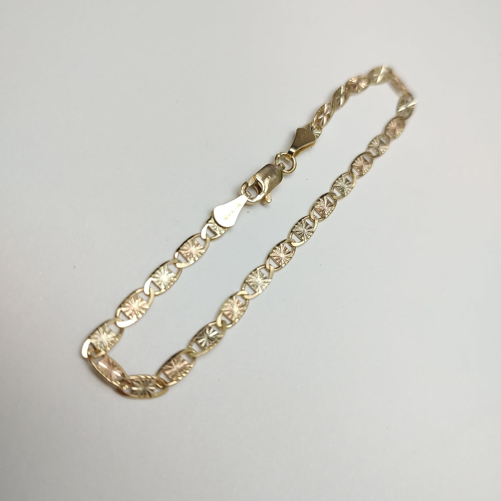 PULSERA GUCHI 14K 18 CM 3.1 GR (NUEVO)