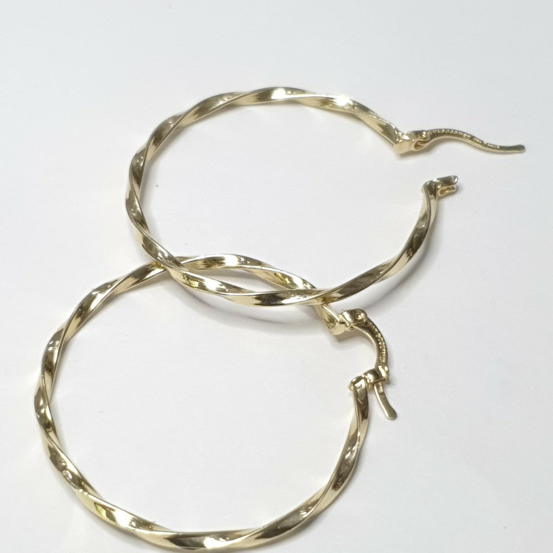 ARETES ARRACADAS TORZAL 14K 1.9 GR ETT 03 (NUEVO)