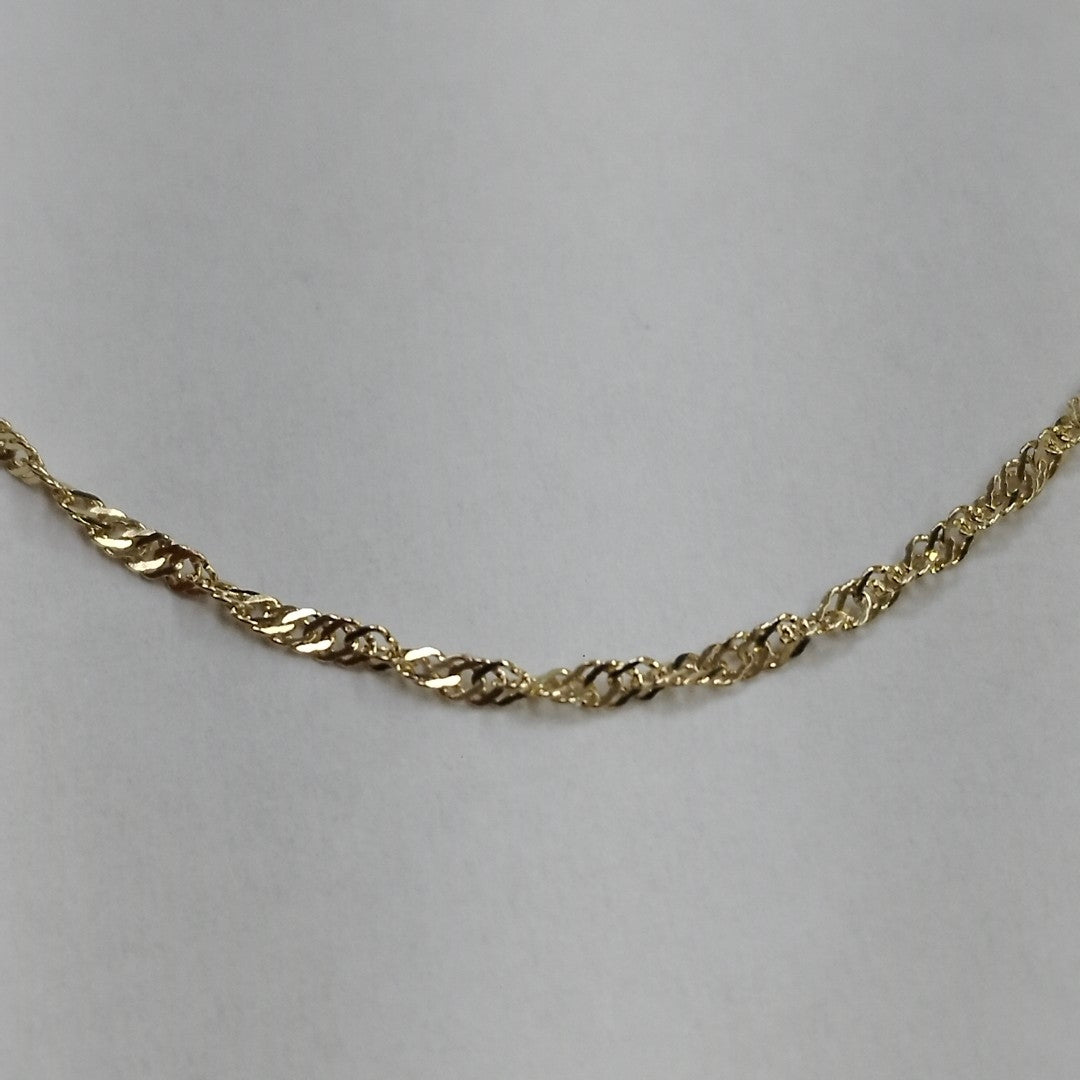 CADENA TORZAL 14K 55 CM 1.4 GR STO2555CM (NUEVO)