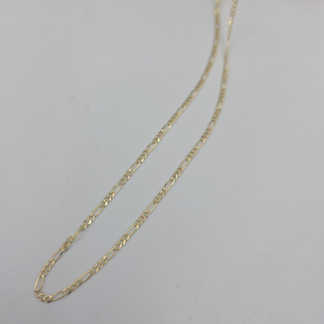 CADENA TEJIDO 3X1 10K 55CM 3GR FIGAROPLANA050 (NUEVO)