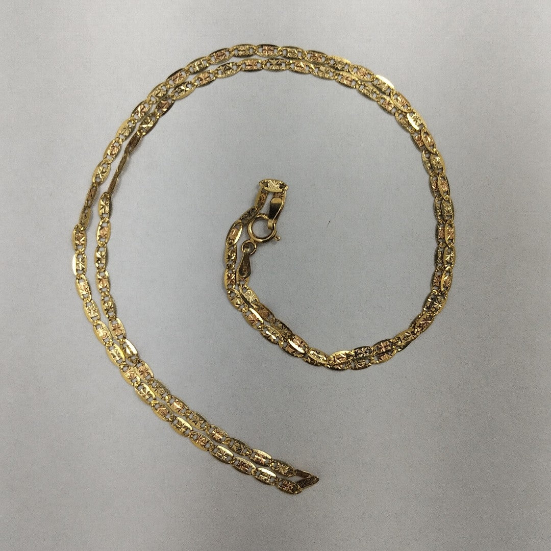 CADENA ORO,ORO COMBINADO 14 K 2,50 GRMS (SEMINUEVO)