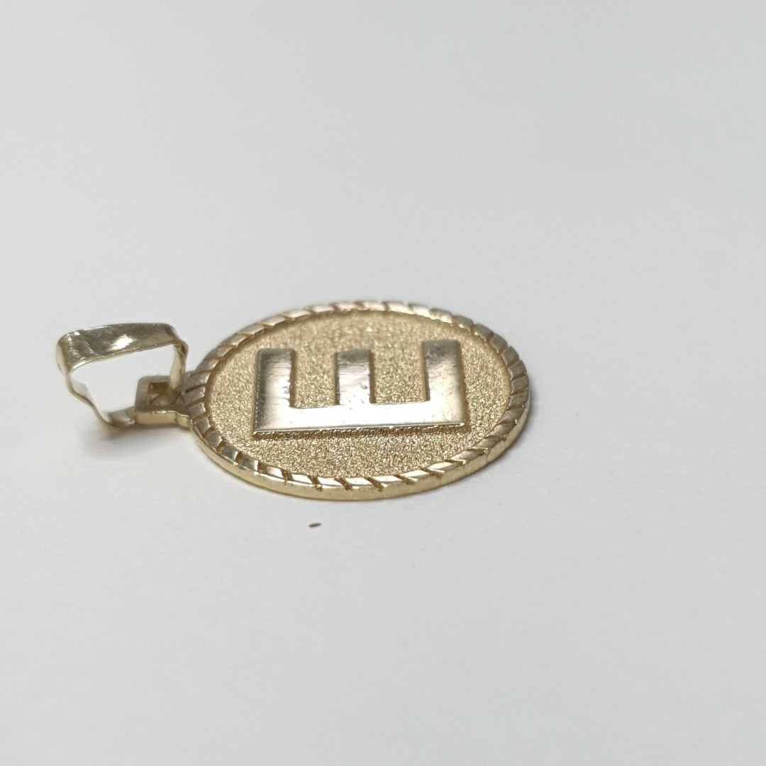 DIJE INICIAL E 14K 1.3 GR DLO 06 E (NUEVO)
