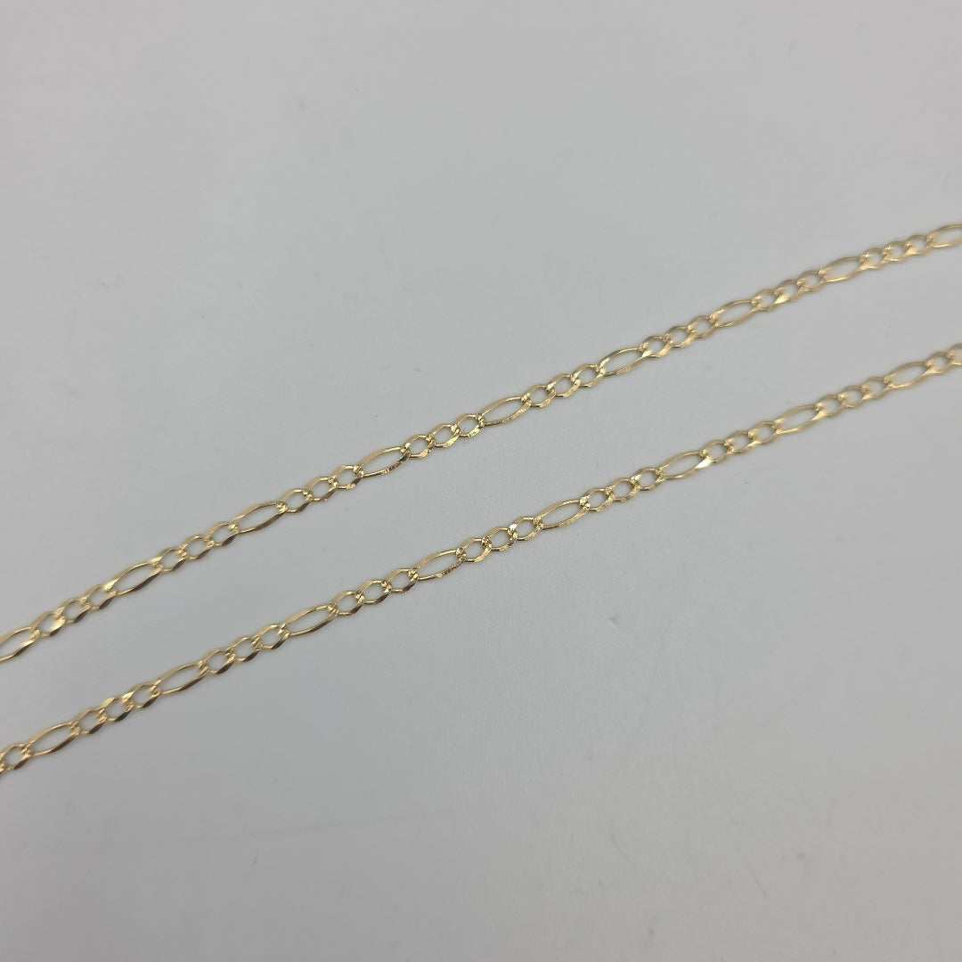 CADENA TEJIDO 3X1 14K 55CM 4.5GR FPR060 (NUEVO)