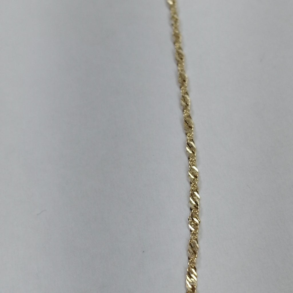CADENA TORZAL 14K 55 CM 1.5 GR STO2555CM (NUEVO)