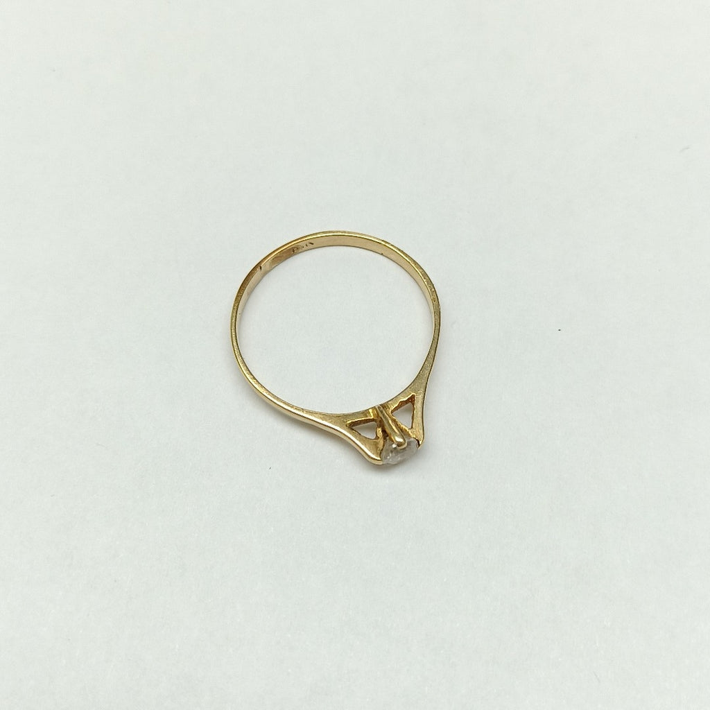 SOLITARIO ORO 14 K 1.9 GRMS (SEMINUEVO)