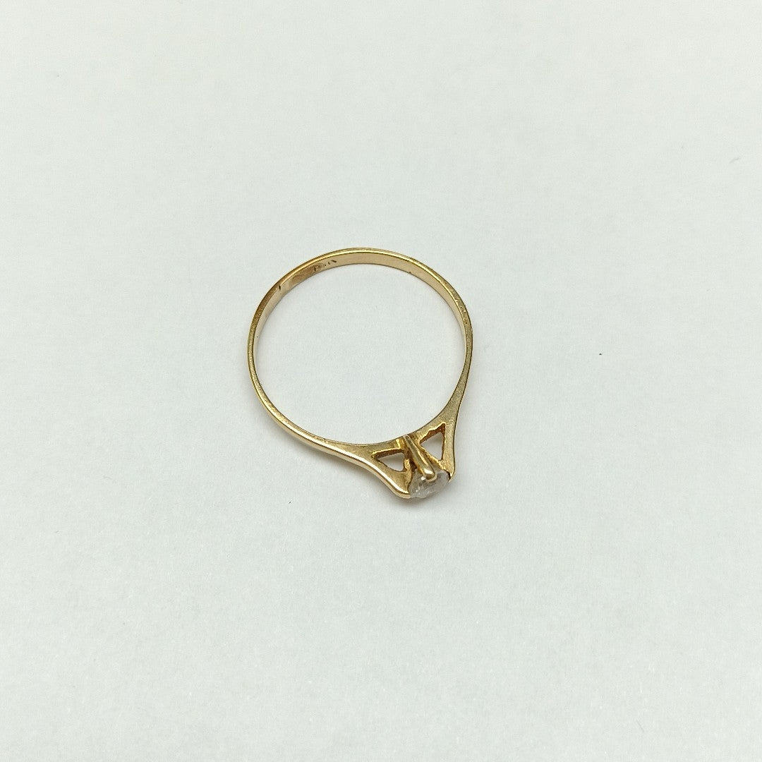 SOLITARIO ORO 14 K 1.9 GRMS (SEMINUEVO)