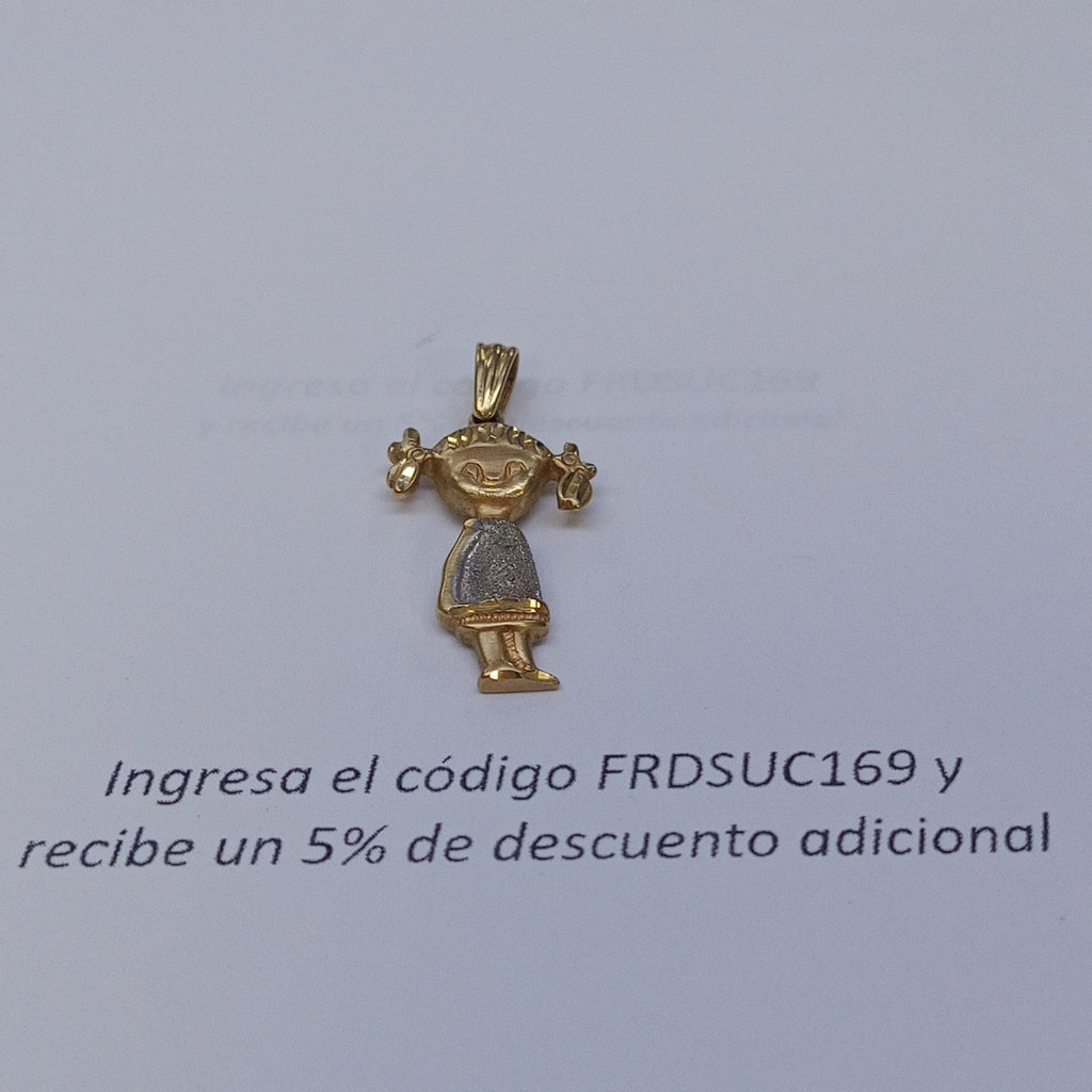 DIJE ORO 14 K 2.6 GRMS (SEMINUEVO)