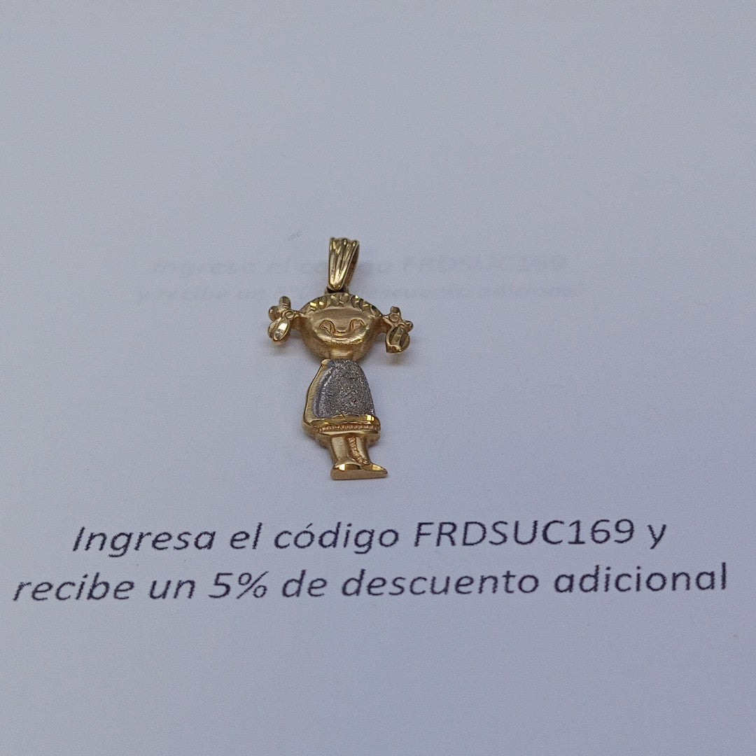 DIJE ORO 14 K 2.6 GRMS (SEMINUEVO)