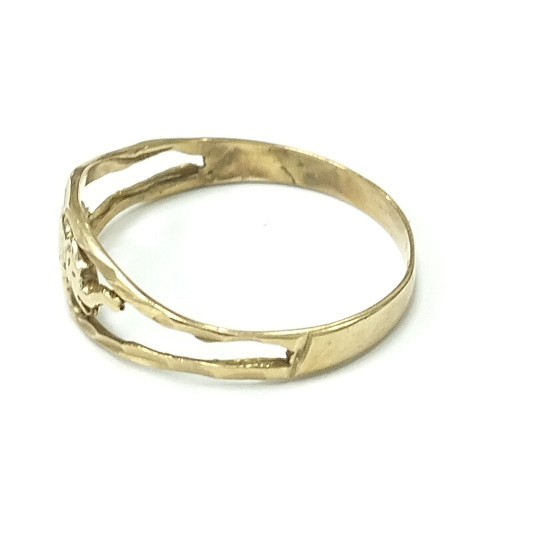 ANILLO ORO 10 K 1,10 GRMS (SEMINUEVO)