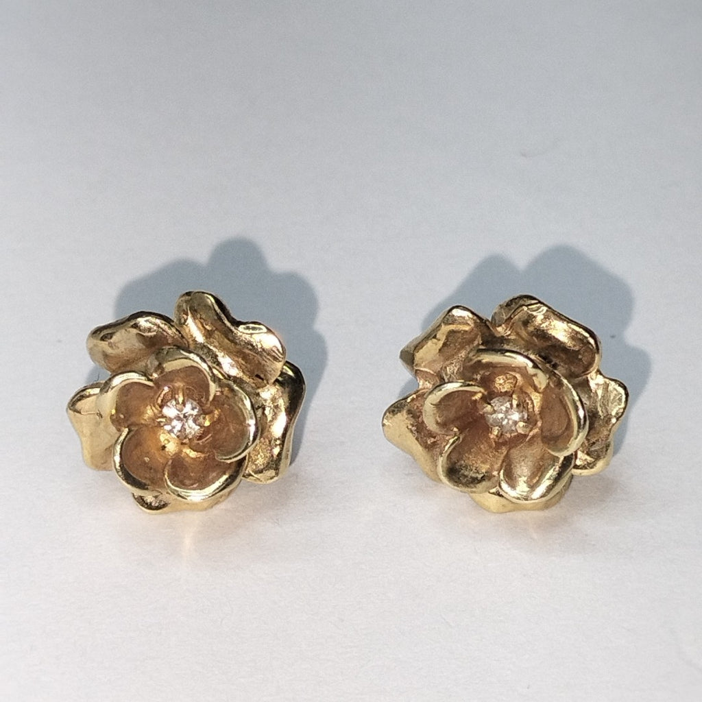 BROQUELES PAR ORO 14 K 4 GRMS (SEMINUEVO)